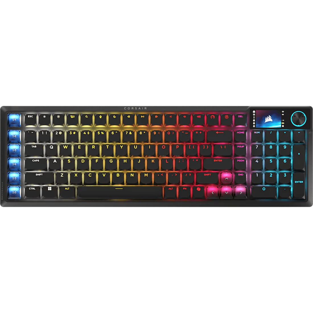 Keyboard keys and lighting